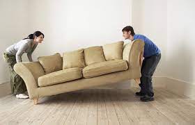 move a sofa bed up or down stairs