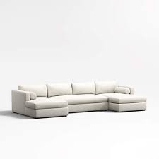 3 Piece Double Chaise Sectional Sofa