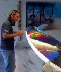 Kem Mcnair Creates Custom Surfboards As