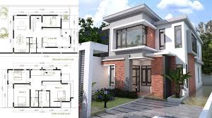 House Plans 8x12m With 4 Bedrooms