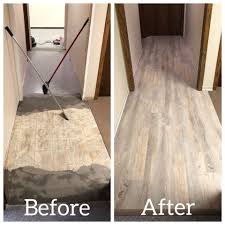 Initially introduced in the 1930s, vinyl is a popular flooring option throughout many american homes. Before After S Of Floors Mozak S Floors And More