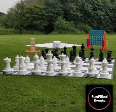 Giant Chess Hire Fun Garden