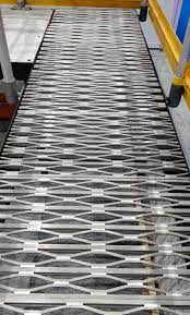 aluminum industrial floor grating