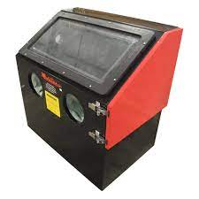 re28 benchtop abrasive sand blasting