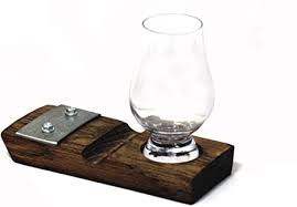 Buy wooden cigar ashtray wood solid cigar ashtray whiskey glass tray and cigar holder, cigar slot/ tray, cigar whiskey accessory set, great gift for men,great decor for home, office or bar: Amazon Com Whiskey Glass Coaster With Cigar Holder Darkwalnut Crystal Glass Shot Glasses