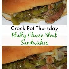 crock pot philly cheese steak sandwiches