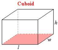 Volume of a Cuboid 