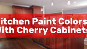kitchen paint colors with cherry