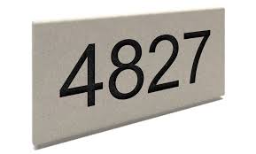Number of your compartment within the community mailbox. Stone Mailbox Numbers Build A Stone