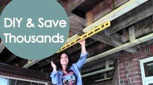 DIY Under Deck Roof and Drainage (Part 1) - Renee Romeo - YouTube