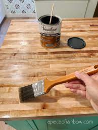 how to finish butcher block countertop