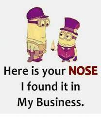 Here Is Your NOSE I Found It in My Business | Meme on SIZZLE