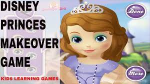 disney princess makeup game sofia the