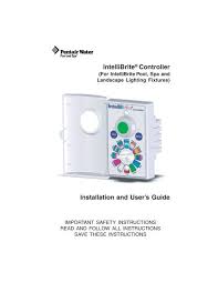 intellibrite controller owner s manual