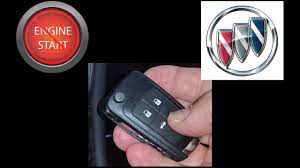 Buick LaCrosse (early models) with a dead key fob: Get in and start push  button start models. - YouTube