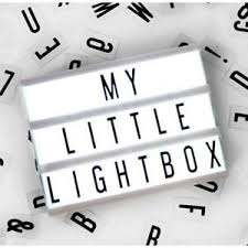 Light Up Your Life A6 Mini Magnetic Cinematic Light Box Sign Fridge Magnet Ebay