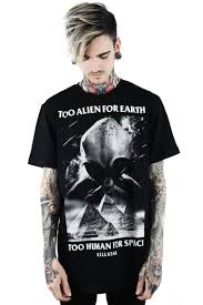 T Shirt Mens Dont Belong Killstar