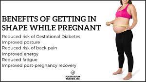 getting in shape while pregnant how to