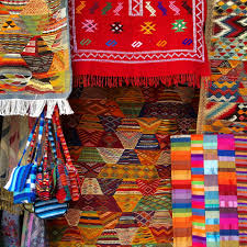 moroccan carpet weaving work in