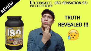 ultimate nutrition iso sensation 93