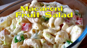 creamy filipino macaroni salad