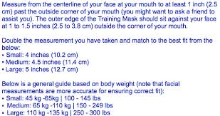Training Mask Training Mask 3 0 Performance Breathing Trainer