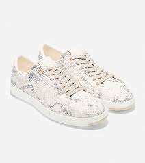 Womens sneaker / tennis shoe eu size 39 handcrafted original item as shown in photo. Women S Grandpro Tennis Sneaker In Roccia Snake Print Leather Cole Haan Us Sneakers Cole Haan Shoes Tennis Shoes Outfit