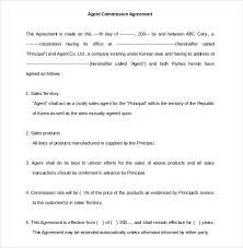 22 Commission Agreement Templates Word Pdf Pages Free