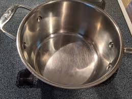 how to clean a burnt pot so it looks