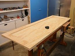 You can cut all of your pieces on a table saw or take the easy route and just have them cut for you at the store when you buy it. How To Make A Plywood Door Ibuildit Ca