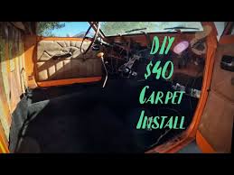 how to install new carpet in your car