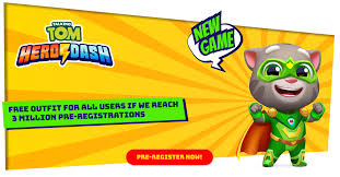 My talking tom 2 is actually on app but the characters are in: Home Talking Tom Hero Dash