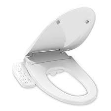 The bidet seats we recommend at the end of this article come with features that are especially helpful for increasing restroom comfort, privacy and warm air dryers. Buy Flexihome Electronic Bidet Toilet Seat With Smart Control Panel Cleansing Water Adjustable Spray Pressure And Position Air Dryer Soft Closing Lid Heated Seat Nightlight Elongated White Online In Kazakhstan B08p4356d9