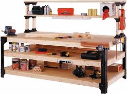 garage bench shelving storage system