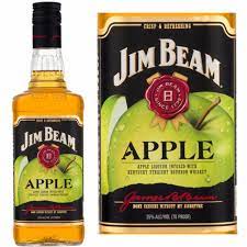 It's his reply to anyone who asks him how to drink his bourbon. Jim Beam Apple Bourbon Liqueur 750ml