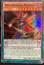 Yu-Gi-Oh! Dragoncaller Magician 1996 RATE-ENOO1 Preowned | eBay