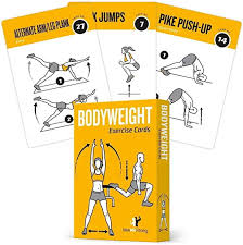 newme fitness bodyweight workout cards