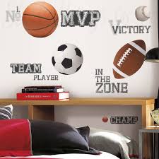 All Star Sports Wording Wall Decals