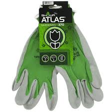 showa atlas 370 nitrile garden gloves