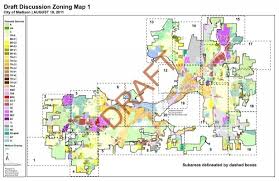 draft discussion zoning map 1 city of