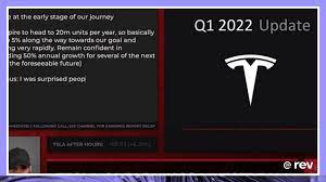 Tesla Q1 Earnings Call 2022 Transcript ...
