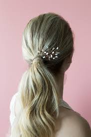 twisted bridal hair pin