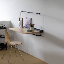 Foldable Wall Desk Made Of Metal And