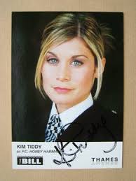 The Bill cast card hand-signed by Kim Tiddy (P.C. Honey Harman) measuring approximately 6&quot; x 4&quot;; £14.99 - 236x315