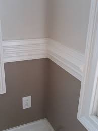 Chair rail molding originally was used to protect walls from chair backs. Dining Room Colors Home Dining Room Paint