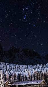 nk15-night-mountain-sky-space-star-cold ...