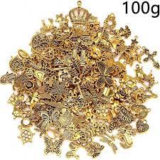 100g antique gold jewelry making
