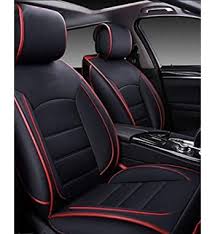 Kia Seltos Black And Red Seat Covers