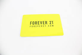 forever 21 gift card property room
