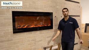 putting an electric fireplace in a wall
